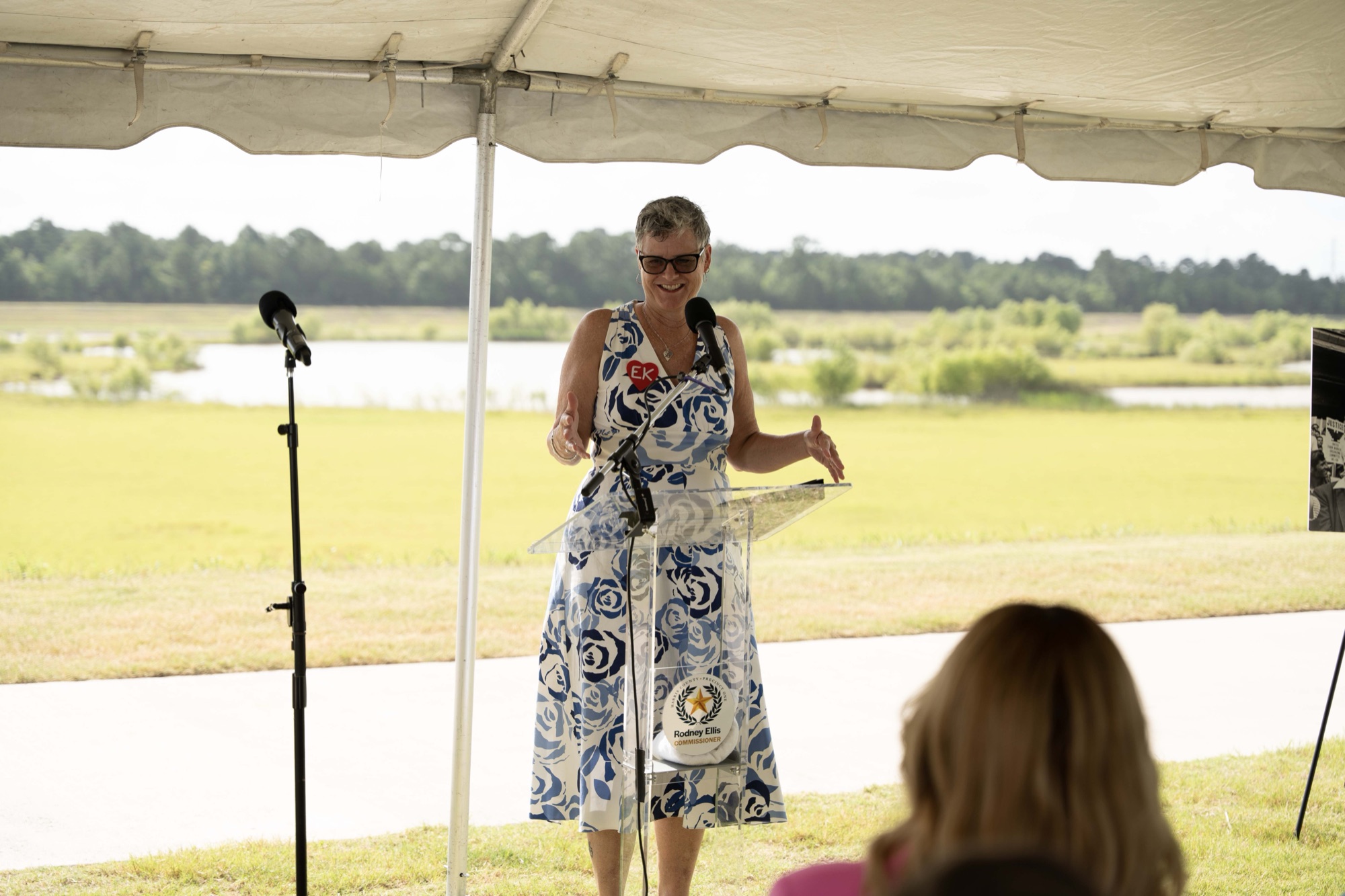 Photo from the Curtis Graves Park ribbon cutting and reception